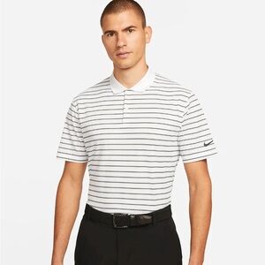 Nike Men’s Dri-Fit Victory Striped Golf Polo Shirt